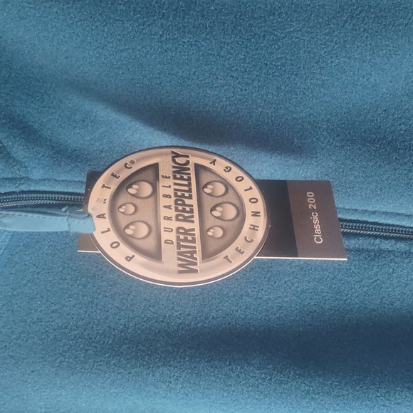 Teal LL Bean Fleece Vest - Picture 3 of 5